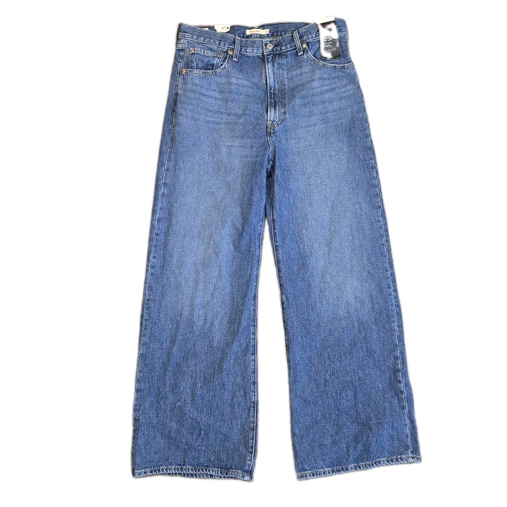 Levi's Ribcage Wide Leg Jeans Women's 32x32 (34X32) NWT High Rise Premium